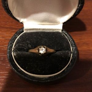Vintage 14K Gold Engagement Ring